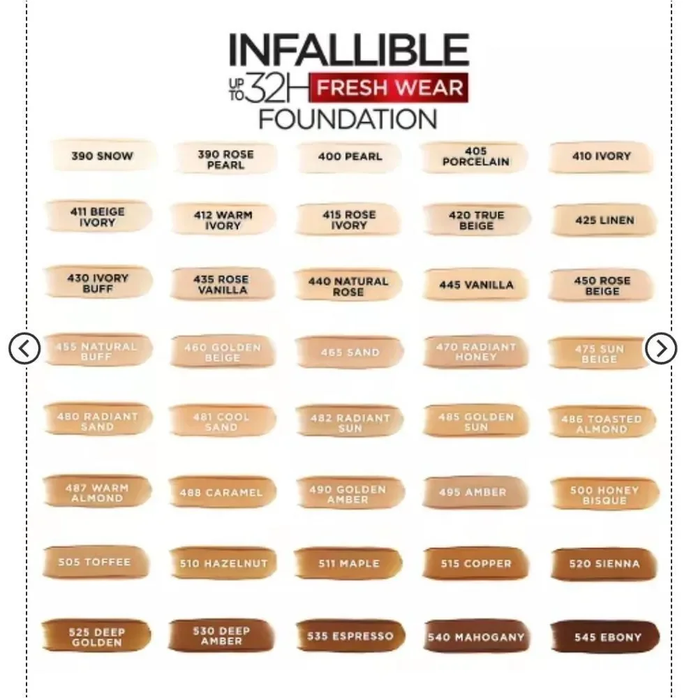 🆕💄NEW!! L'Oreal Infallible 24HR Fresh Wear Foundation - 425, Linen